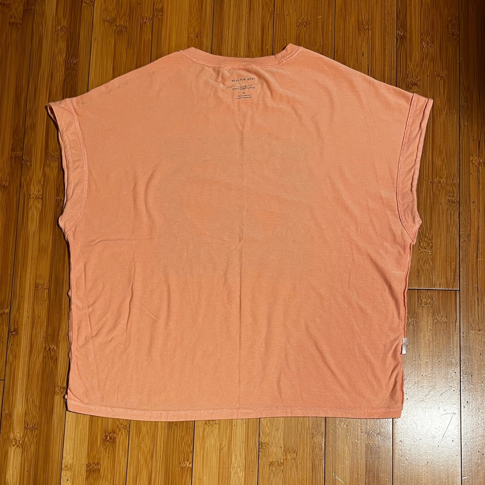 Anthropologie x Real Fun Graphic Muscle Tee Size M - Picture 7 of 16